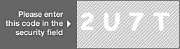 captcha code for visual authentication  number 2 letter U number 7 letter T