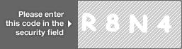 captcha code for visual authentication  letter R number 8 letter N number 4