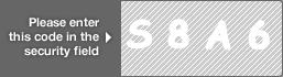 captcha code for visual authentication  letter S number 8 letter A number 6