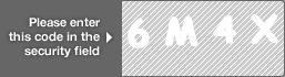 captcha code for visual authentication  number 6 letter M number 4 letter X
