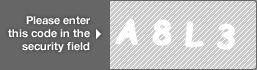 captcha code for visual authentication  letter A number 8 letter L number 3