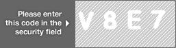 captcha code for visual authentication  letter V number 8 letter E number 7