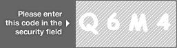 captcha code for visual authentication  letter Q number 6 letter M number 4