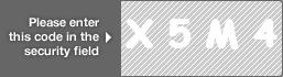 captcha code for visual authentication  letter X number 5 letter M number 4