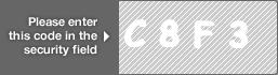 captcha code for visual authentication  letter C number 8 letter F number 3
