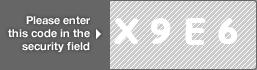 captcha code for visual authentication  letter X number 9 letter E number 6